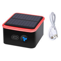 Purificador de Aire Solar para Coche — Compacto y Recargable por USB 