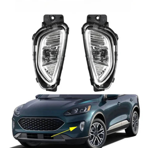 Front LED tåkelys — Kompatible med Ford Escape 2020-2021 