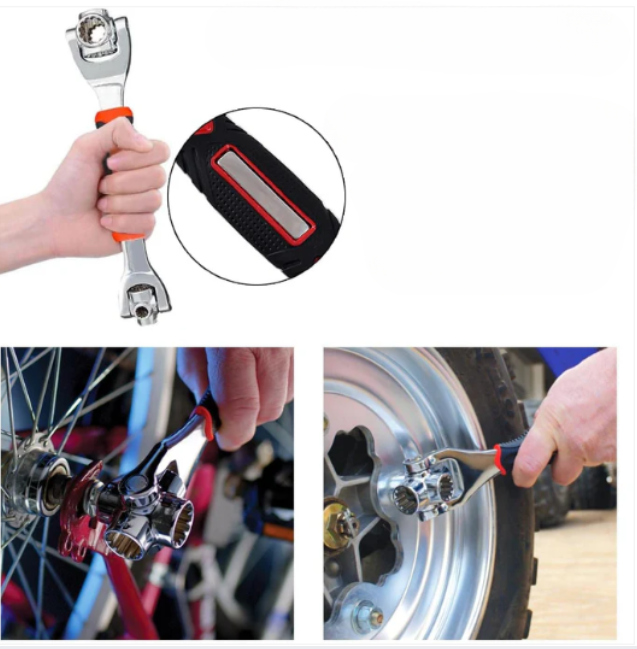 Dubbele kop dynamometer sleutel – Nauwkeurige instelling en ergonomische grip 