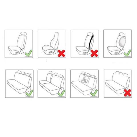 Funda de Asiento de Coche Universal 