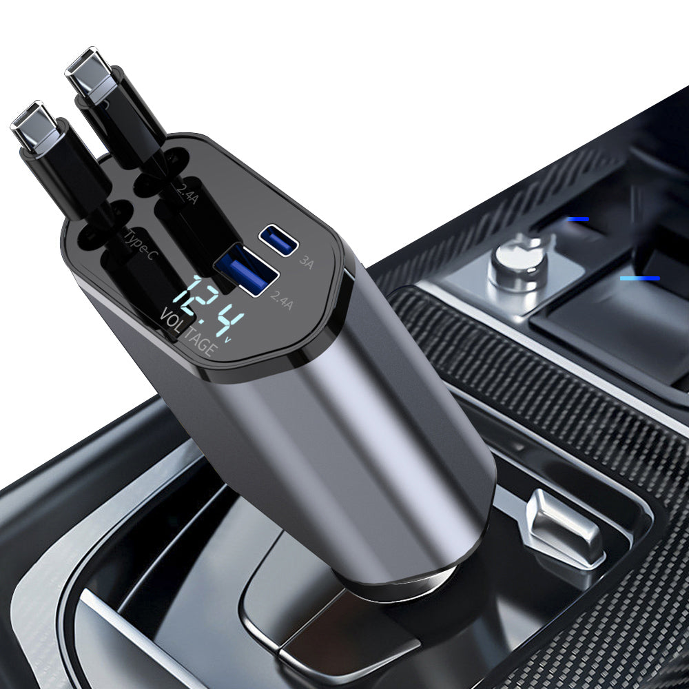 Caricatore per auto 9-in-1 — Potenza 154W per tutti i tuoi dispositivi 