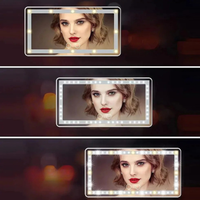 Καθρέφτης μακιγιάζ αυτοκινήτου Led - Συμπαγής σχεδιασμός & ρυθμιζόμενο φως