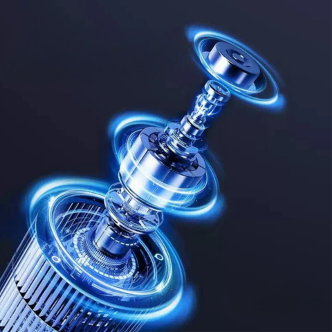 Draagbare luchtcompressor - digitaal display & instelbare druk