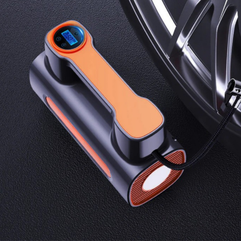 Φορητός αεροσυμπιεστής - Ψηφιακή οθόνη & ρυθμιζόμενη πίεση