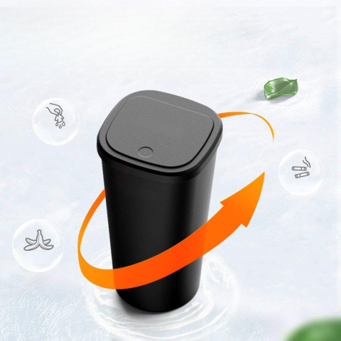 Mini odpadkový kôš do auta s viečkom — Čistota a praktickosť v každodennom živote 