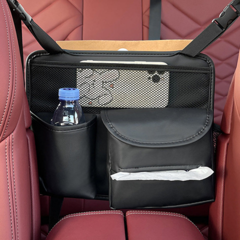 Organizador colgante para coche - Multibolsillo para accesorios de uso diario