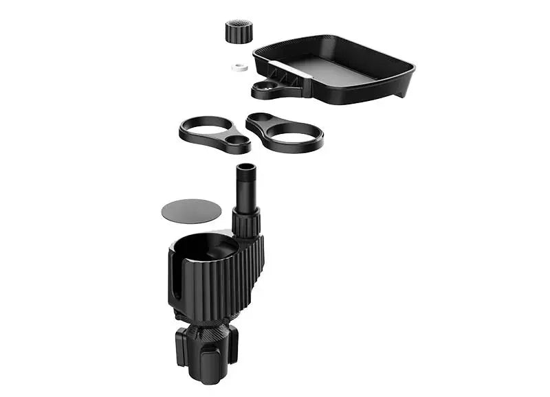 Car Cup Holder With Multifunction Tray — Easy To Install And Universal 