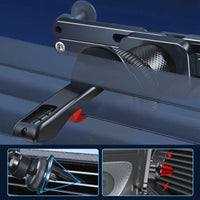 Car Phone Holder Air Vent – 360° Rotation & Automatic Locking