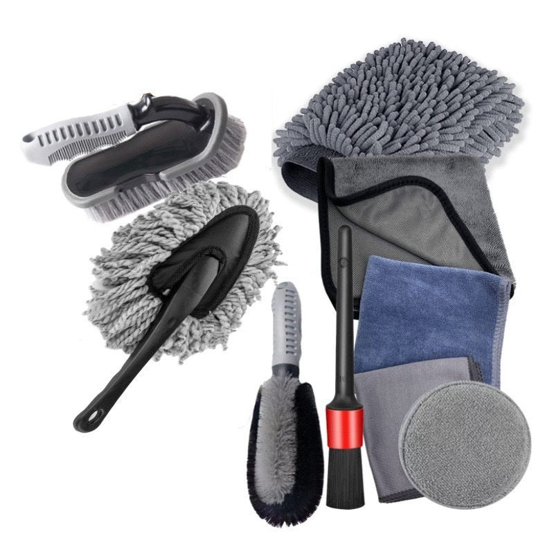 Kit Completo di Pulizia Automobile — Pratico e Versatile 