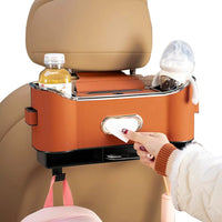 Organizér na zadní sedadla s háčky a úložným boxem - optimalizovaný prostor a uklizené auto