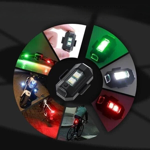 Lucine LED Anti-Collision Per Moto – Sicurezza E Stile 