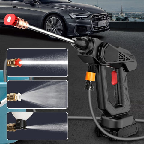 Pistolet De Lavage Sans Fil – Idéal Pour Le Nettoyage Auto Haute Pression