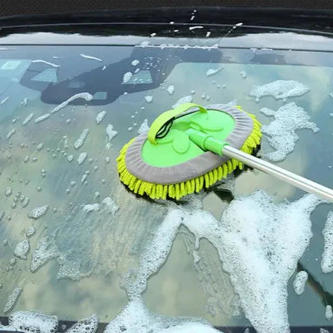 Uitschuifbare Wasborstel Voor Auto – Gemakkelijk En Moeiteloos Schoonmaken 
